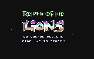 C64 GameBase Return_of_the_Lions_[Preview] [Cherry_Software] 1994